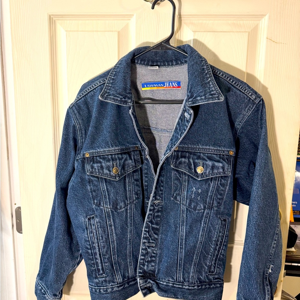 Ladies Lawman denim jacket sz Medium